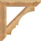 Ekena Millwork Balboa Slat Rough Sawn Bracket, Western Red Cedar, 4"W x 26"D x 26"H BKT04X26X26BOA06RWR - alternate 2